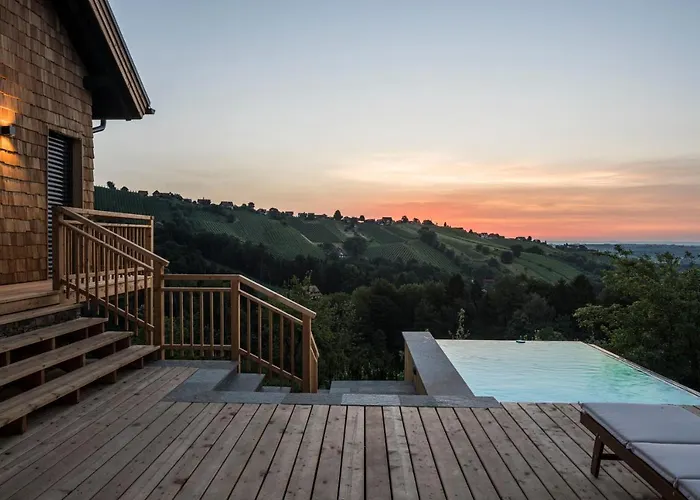 Steirerblicke- Hochgrailblick Semesterbostad Teufenbach (Deutschlandsberg)